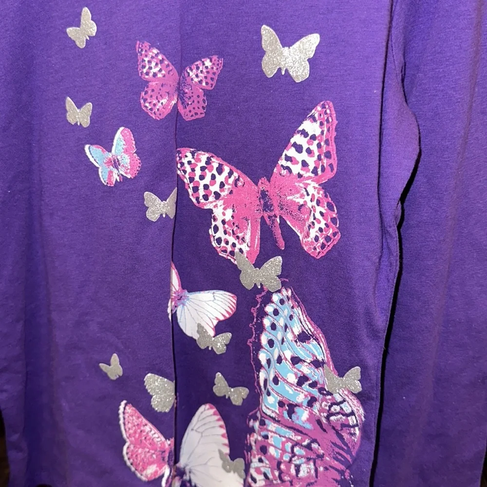 🦋🦋 THE CHILDREN’S PLACE GIRLS’ LONG SLEEVE T-SHIRT WITH BUTTERFLY DETAIL 🦋🦋